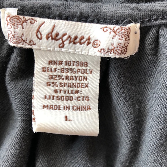 6 Degrees unique longsleeve shirt - Picture 6 of 6